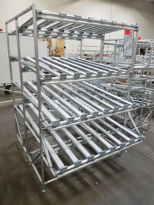Aluminum Assembled Flow Racks