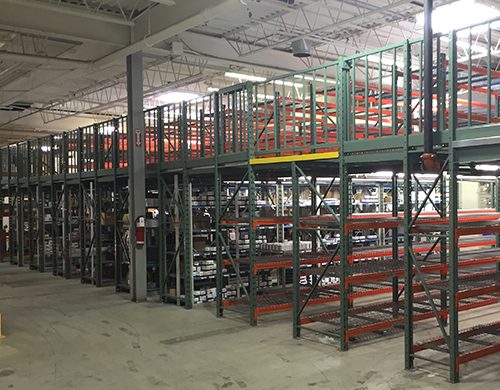 Shelving Supported Mezzanines