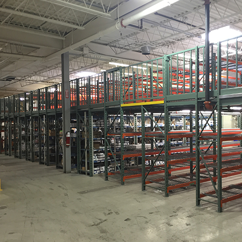 Shelving Supported Mezzanines King Materials Handling