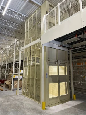 Pitless material lift